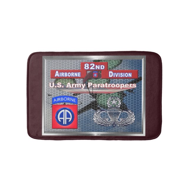 Tapis De Bain Belle division aéroportée du Guardian américain 82 (Devant)