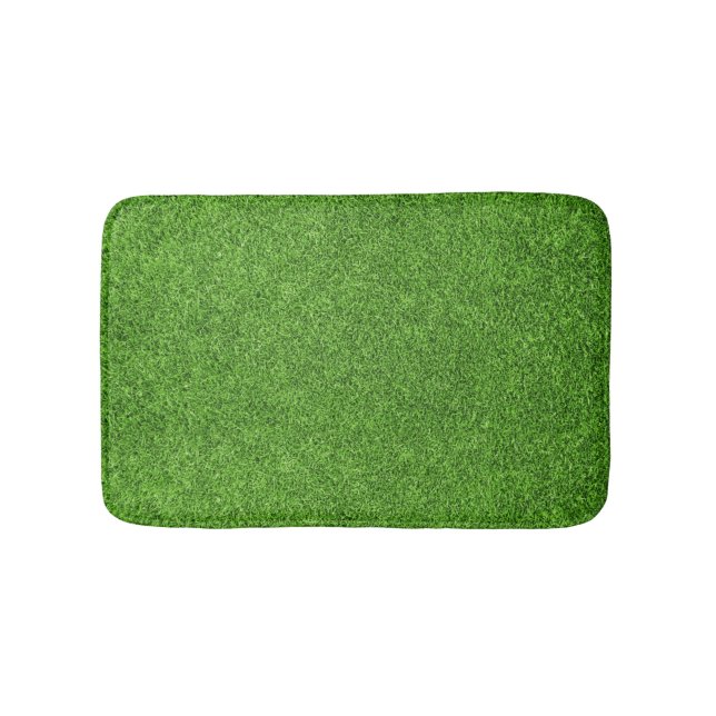 Tapis De Bain Belle texture d'herbe verte de terrain de golf (Devant)