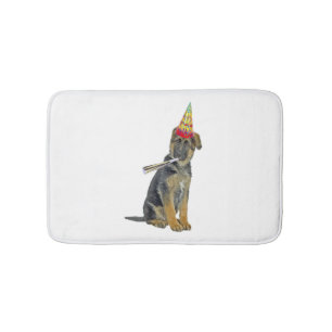 Tapis De Bain berger allemand Anniversaire