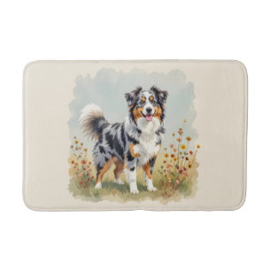 Tapis De Bain Berger Australien Merle Queue Longue