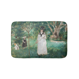 Tapis De Bain Berthe Morisot - La chasse aux papillons