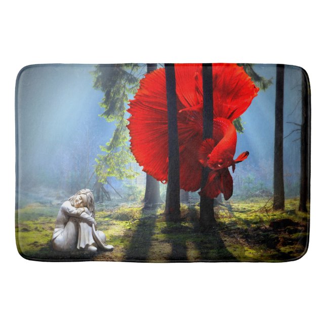 Tapis De Bain Bêta rouge (Devant)