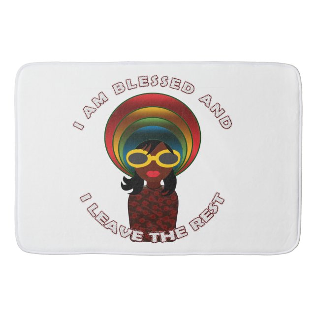 Tapis De Bain Bienheureux spirituel (Devant)