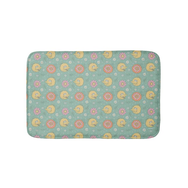 Tapis De Bain Big Bird | Good Vibes Floral Pattern (Devant)
