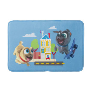 Tapis De Bain Bingo et Rolly   Carlins à la Secourt