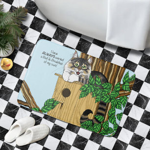 Tapis De Bain Birdhouse Bed Breakfast Chat