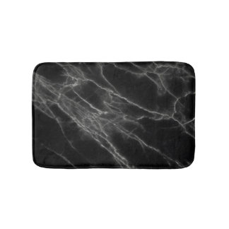 Tapis De Bain Black Marble Bath Mat