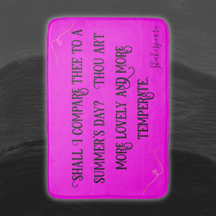 Tapis De Bain Black on Hot Rose Shakespeare Dois-Je Comparer..