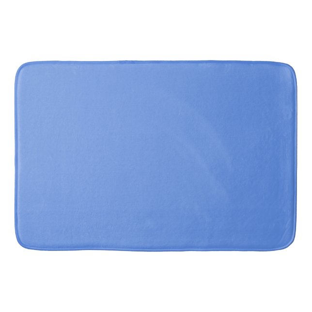 Tapis De Bain Bleu de Cornflower (Devant)