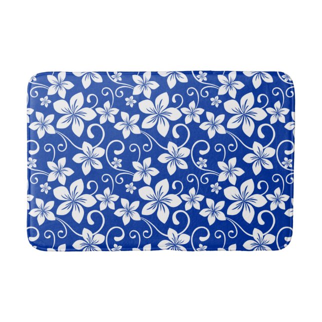 TAPIS DE BAIN BLEU HAWAII (BLEU ROYAL) (Devant)