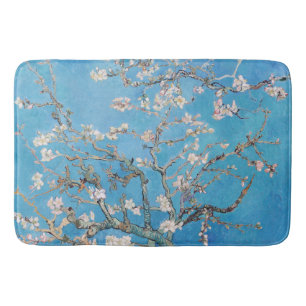 Tapis De Bain Bleu Vincent van Gogh Art Peinture