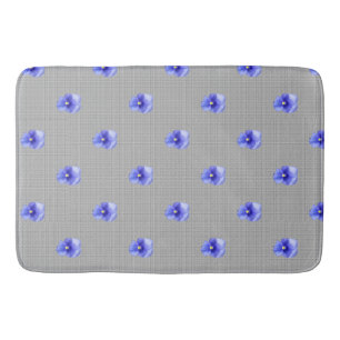 Tapis De Bain Blue Pansy