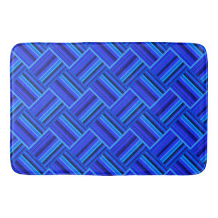 Tapis De Bain Blue stripes