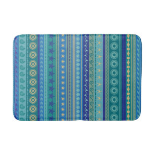 Tapis De Bain Boho beach thèmes océaniques motifs