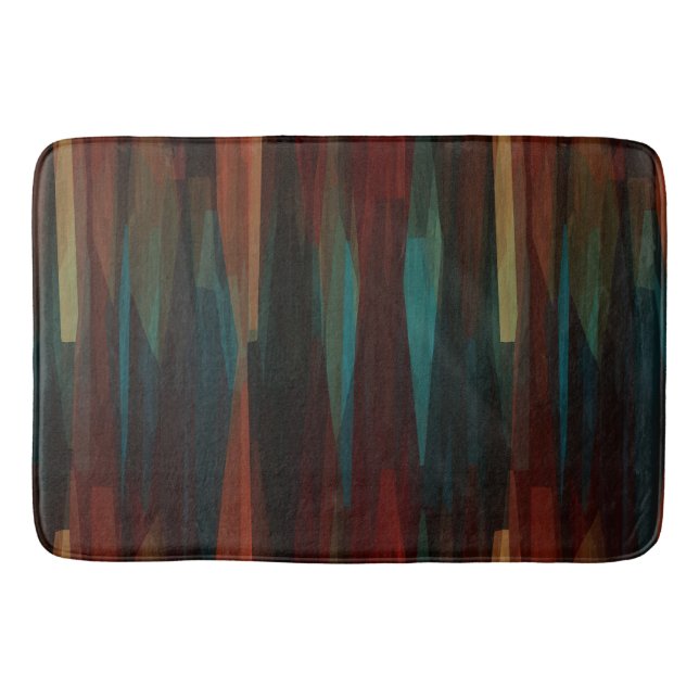 Tapis De Bain Bois du sud-ouest Abstrait (Devant)