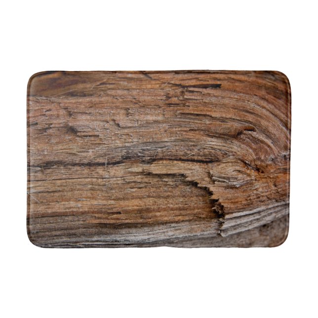 Tapis De Bain Bois rustique (Devant)