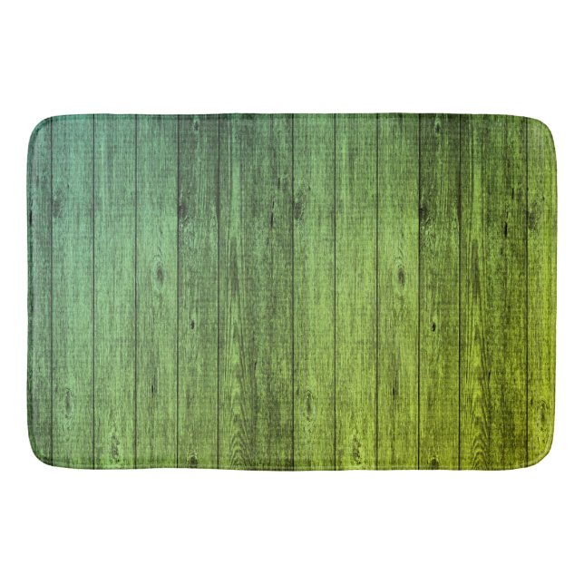 Tapis De Bain bois vert (Devant)