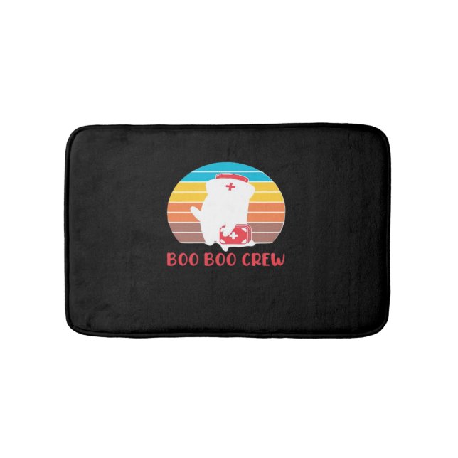 Tapis De Bain Boo Boo Crew Nurse Funny Ghost Halloween Classique (Devant)