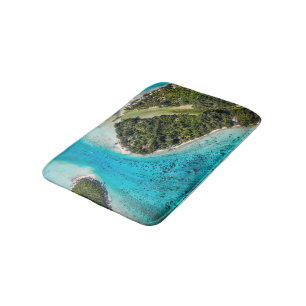 Tapis De Bain Bora Bora - Chemin Vers L'Océan