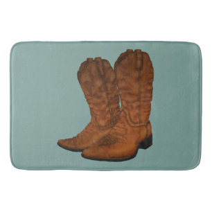 Tapis De Bain Bottes de cow-boy Vintages