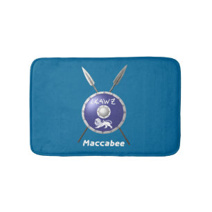 Tapis De Bain Bouclier Maccabee Et Paroles