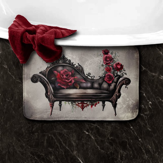 Tapis De Bain Boudoir Chaise | Canapé-lit victorien d'évanouisse (Créateur téléchargé)