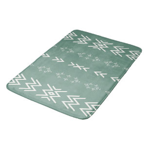 Tapis De Bain Boue verte Sage