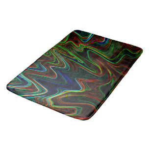 Tapis De Bain Boule de laine colorée déployée, qu'est-ce que ça