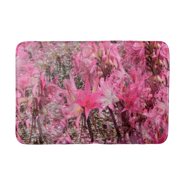 Tapis De Bain Bouquet d'Amaryllis..... (Devant)