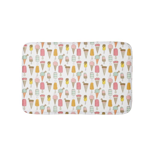 Tapis De Bain Boutique de crème glacée (Devant)