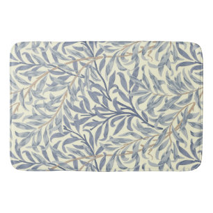 Tapis De Bain Bouton bleu saule (par William Morris)