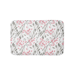 Tapis De Bain Branches d'aquarelle Mat de bain
