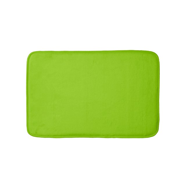 Tapis De Bain Brat vert uni (Devant)