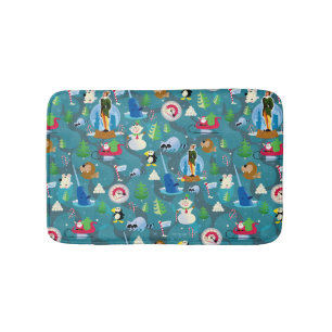 Tapis De Bain Buddy l'elfe et personnages Motif Turquoise