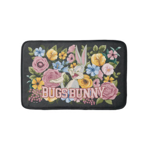 Tapis De Bain BUGS BUNNY™ Broderie Florale Graphique