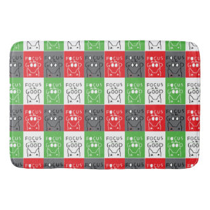 Tapis De Bain Bull Terrier Pop Art Focus sur la BONNE inspiratio