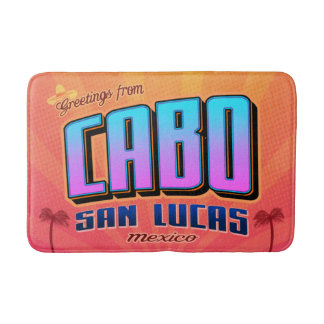 Tapis De Bain Cabo San Lucas Mexique Salle de bain Mat