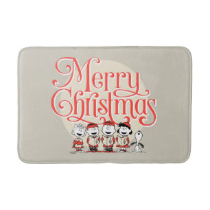 Tapis De Bain cacahuètes Joyeuse Chorale de Noël