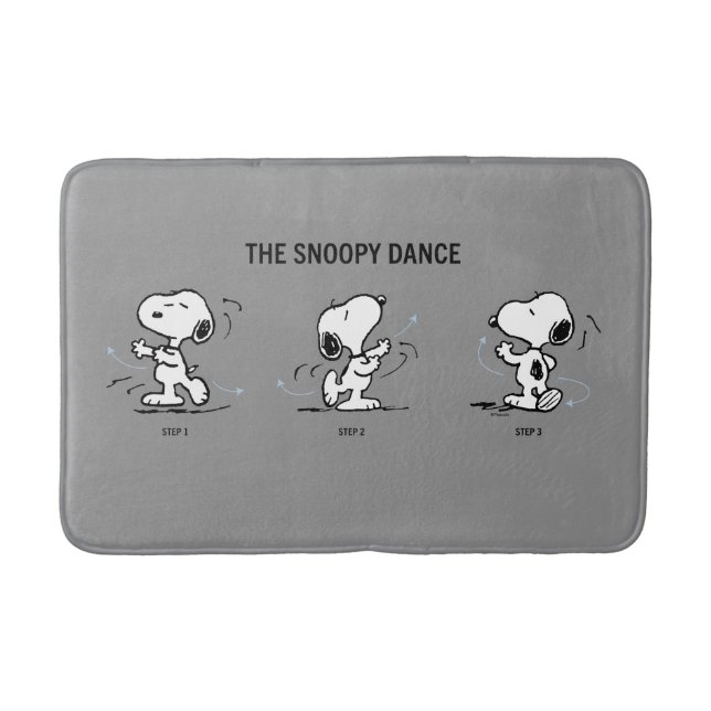 Tapis De Bain cacahuètes | La Danse Snoopy (Devant)
