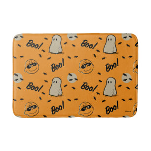 Tapis De Bain cacahuètes   Motif d'Halloween de l'équipage Éffra