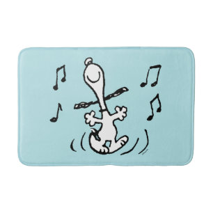 Tapis De Bain cacahuètes Snoopy Dancing