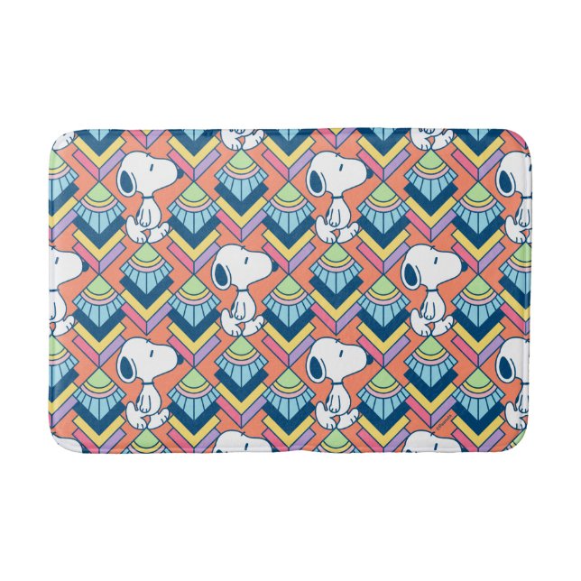 Tapis De Bain cacahuètes | Snoopy Deco Dreams Motif (Devant)