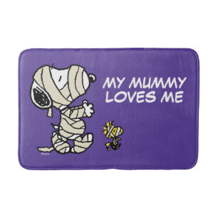 Tapis De Bain cacahuètes Snoopy et Woodstock Mummies