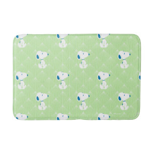Tapis De Bain cacahuètes   Snoopy Green Deco Dreams Motif