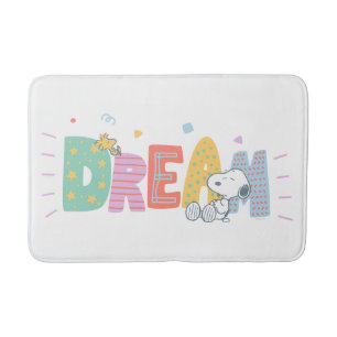 Tapis De Bain cacahuètes   Snoopy & Woodstock Dream