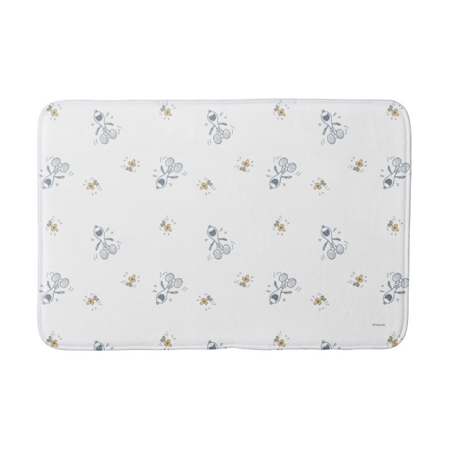 Tapis De Bain cacahuètes | Snoopy & Woodstock Laughing Motif (Devant)