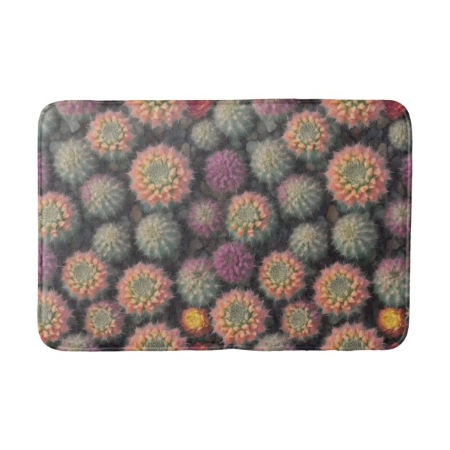 Tapis De Bain Cactus colorés (Devant)