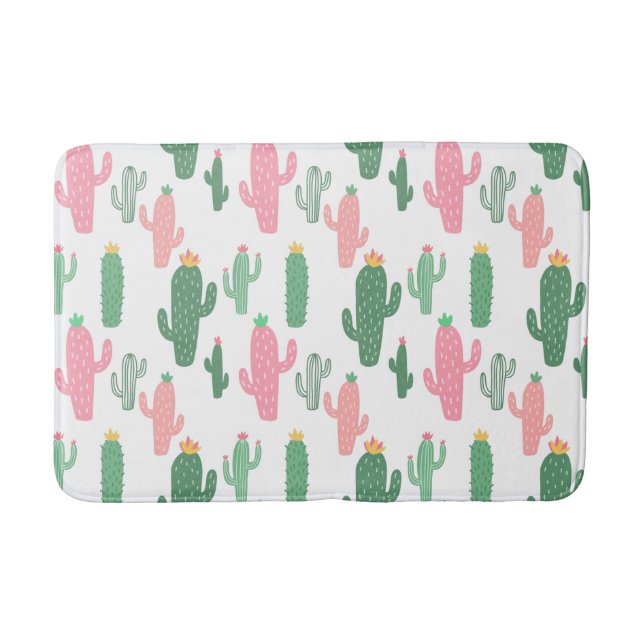 Tapis De Bain Cactus motif salle de bain pour enfants (Devant)