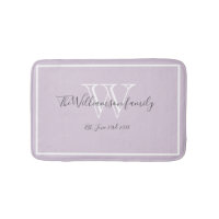Cadeau Elégant Famille Monogram Script Chic