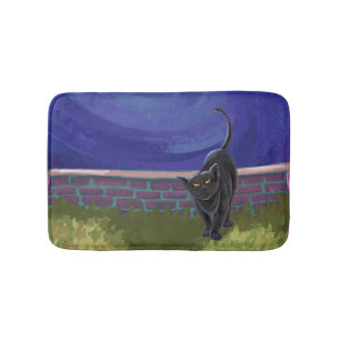 Tapis De Bain Cadeaux et accessoires de chat noir